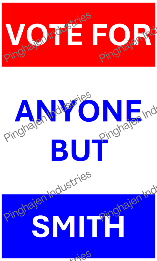 Vote for anyone but SMITH | Hardcover Bound Notebook | JournalBook®