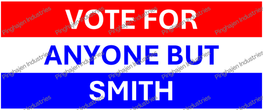 Vote for anyone but SMITH | White Glossy Mug