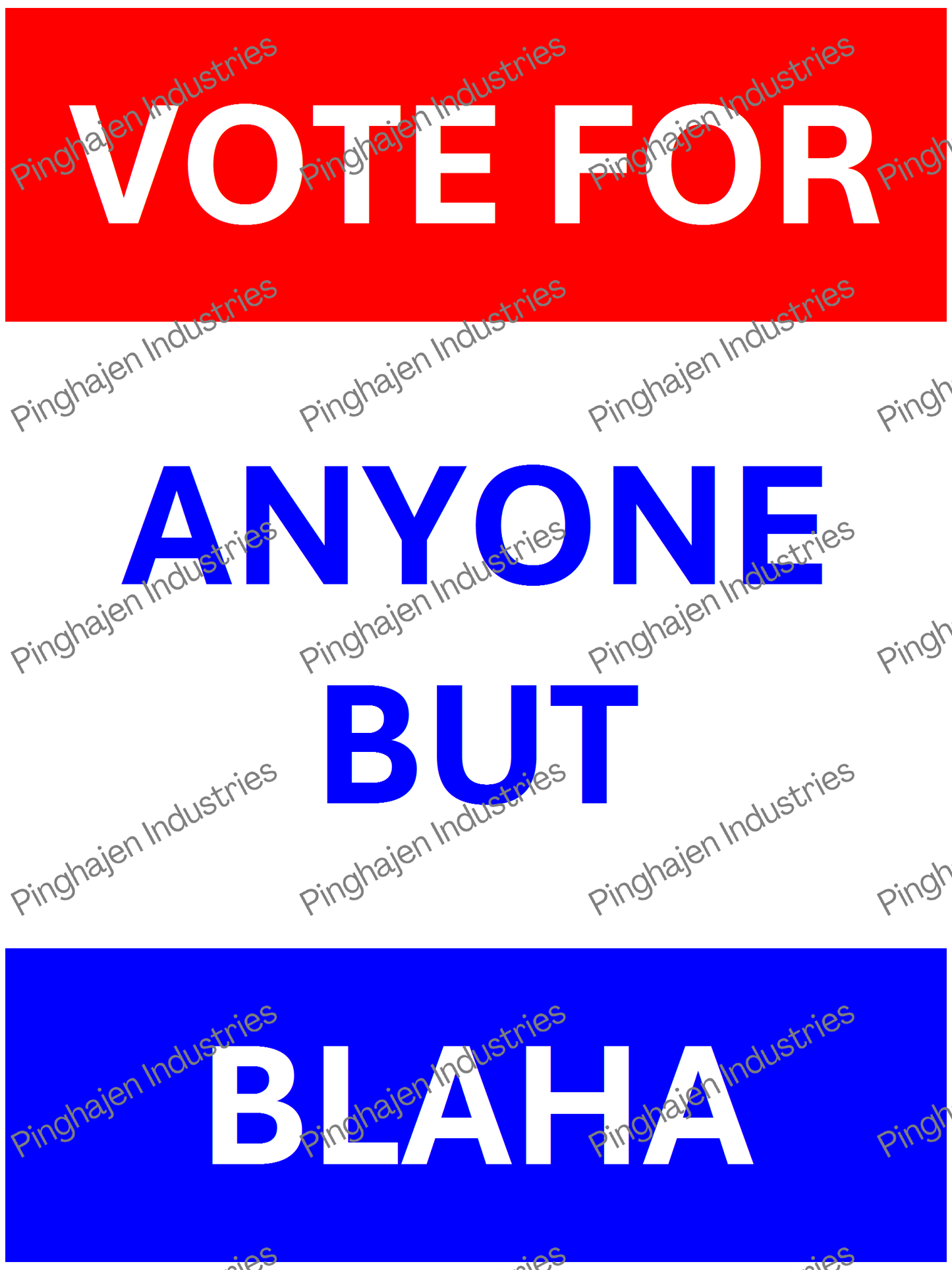 Vote for anyone but BLAHA | Unisex Classic Tee | Gildan 5000