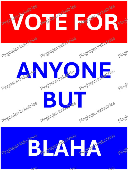Vote for anyone but BLAHA | Unisex Classic Tee | Gildan 5000