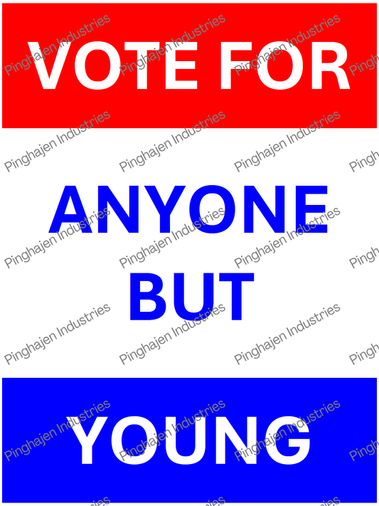 Vote for anyone but YOUNG | Unisex Classic Tee | Gildan 5000