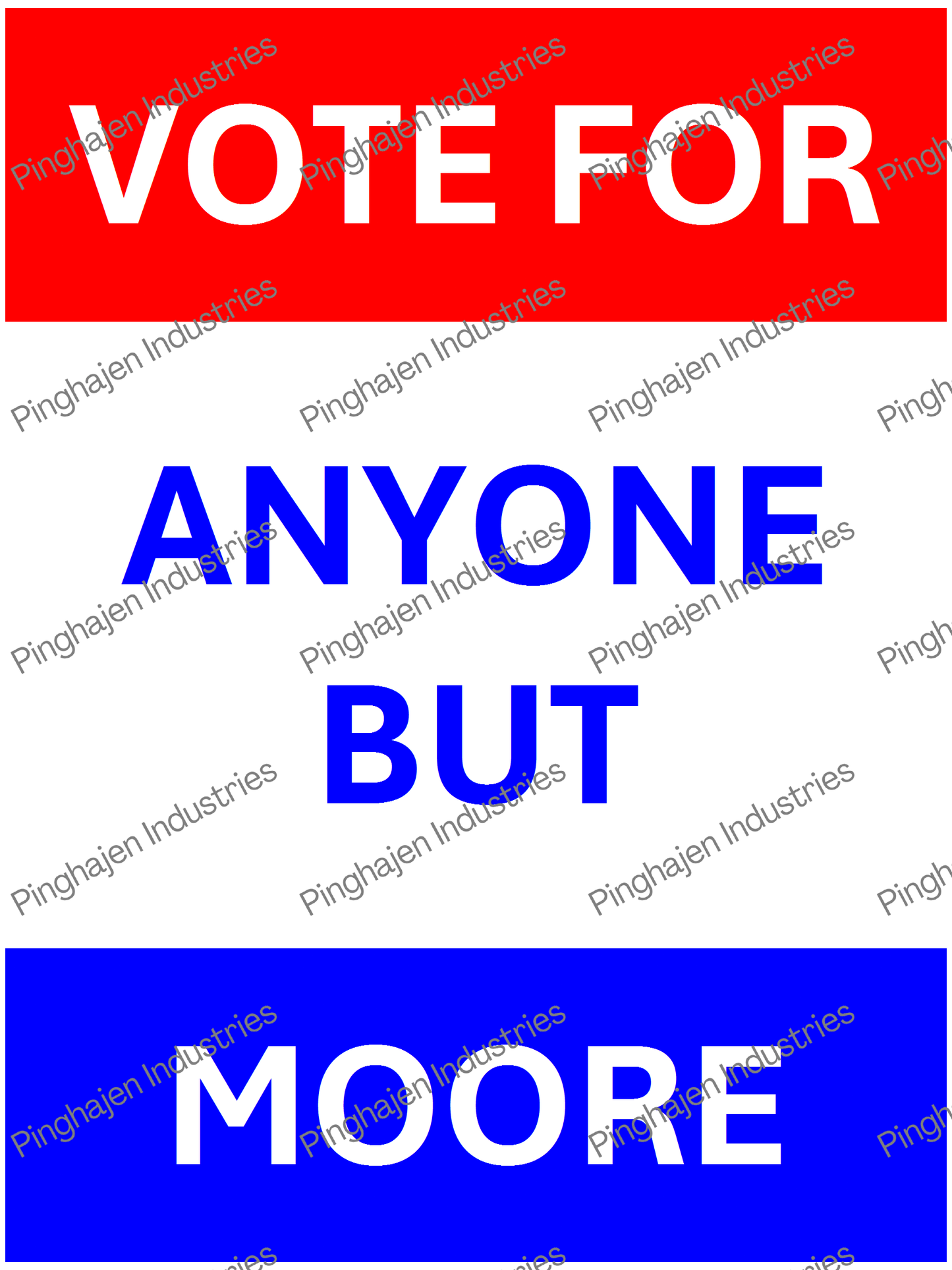 Vote for anyone but MOORE | Unisex Classic Tee | Gildan 5000