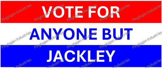 Vote for anyone but JACKLEY | White Glossy Mug