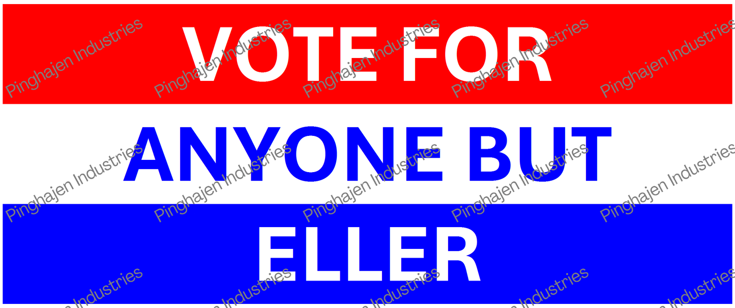 Vote for anyone but ELLER | White Glossy Mug
