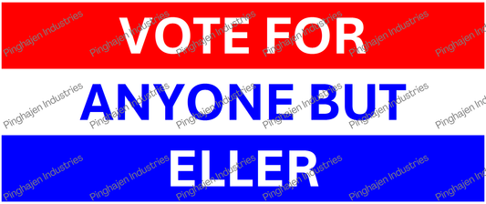 Vote for anyone but ELLER | White Glossy Mug