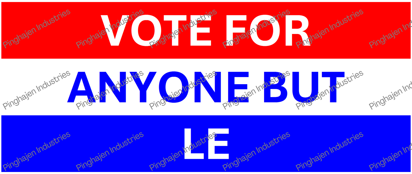 Vote for anyone but LE | White Glossy Mug
