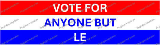 Vote for anyone but LE | Kiss-Cut Stickers