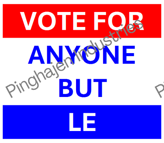 Vote for anyone but LE | Unisex Classic Tee | Gildan 5000