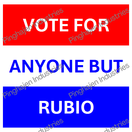 Vote for anyone but RUBIO | Unisex Classic Tee | Gildan 5000