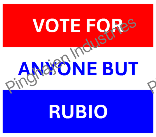 Vote for anyone but RUBIO | Unisex Classic Tee | Gildan 5000