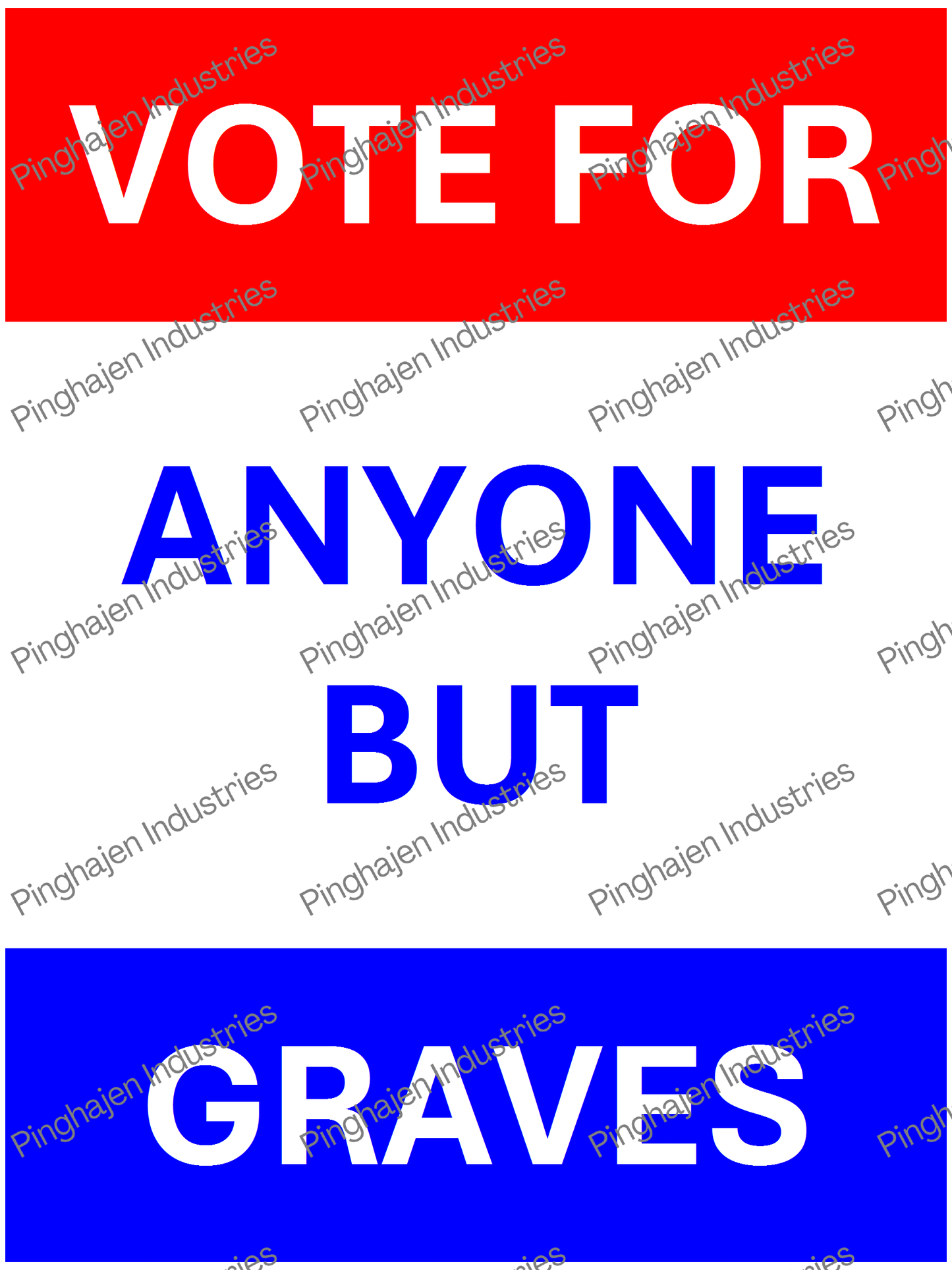 Vote for anyone but GRAVES | Unisex Classic Tee | Gildan 5000