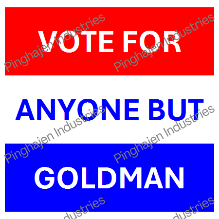 Vote for anyone but GOLDMAN | Unisex Classic Tee | Gildan 5000