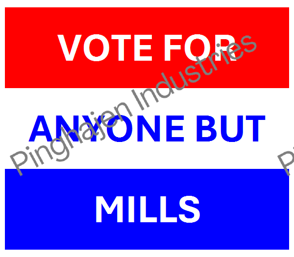 Vote for anyone but MILLS | Unisex Classic Tee | Gildan 5000