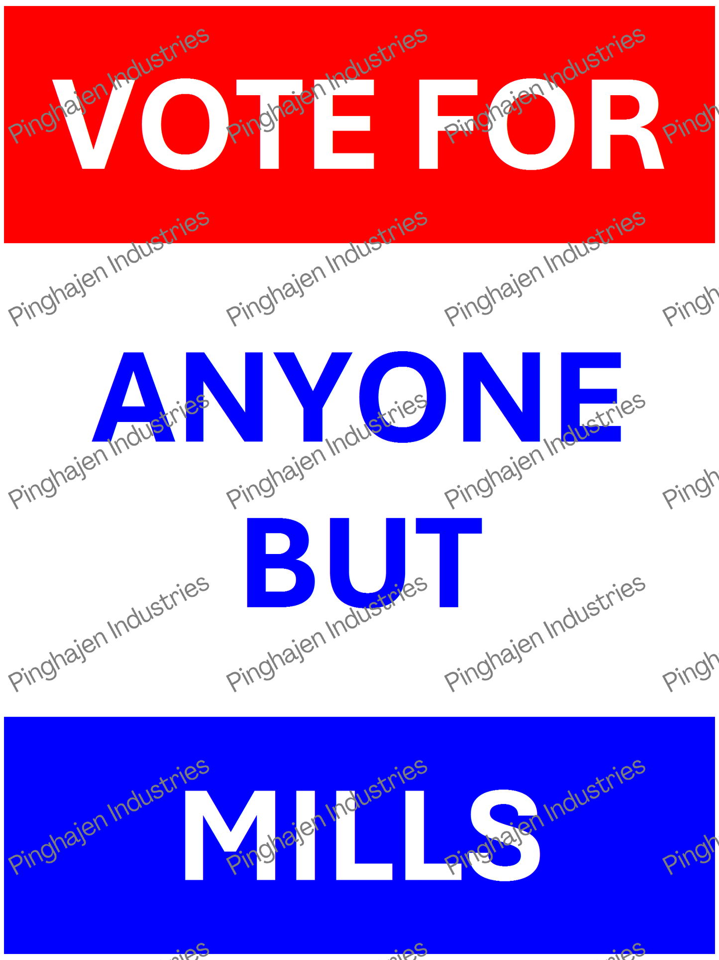 Vote for anyone but MILLS | Unisex Classic Tee | Gildan 5000