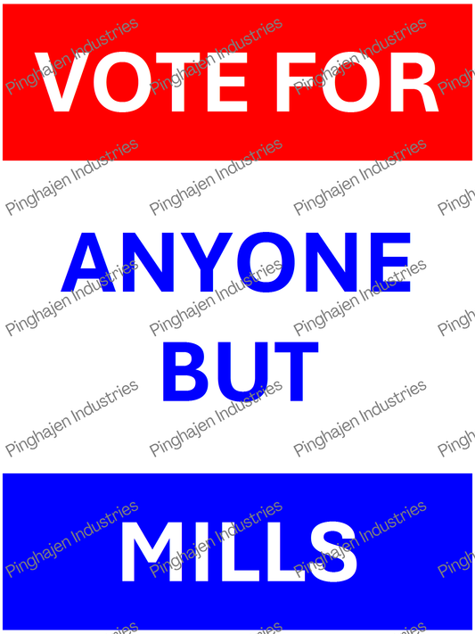Vote for anyone but MILLS | Unisex Classic Tee | Gildan 5000