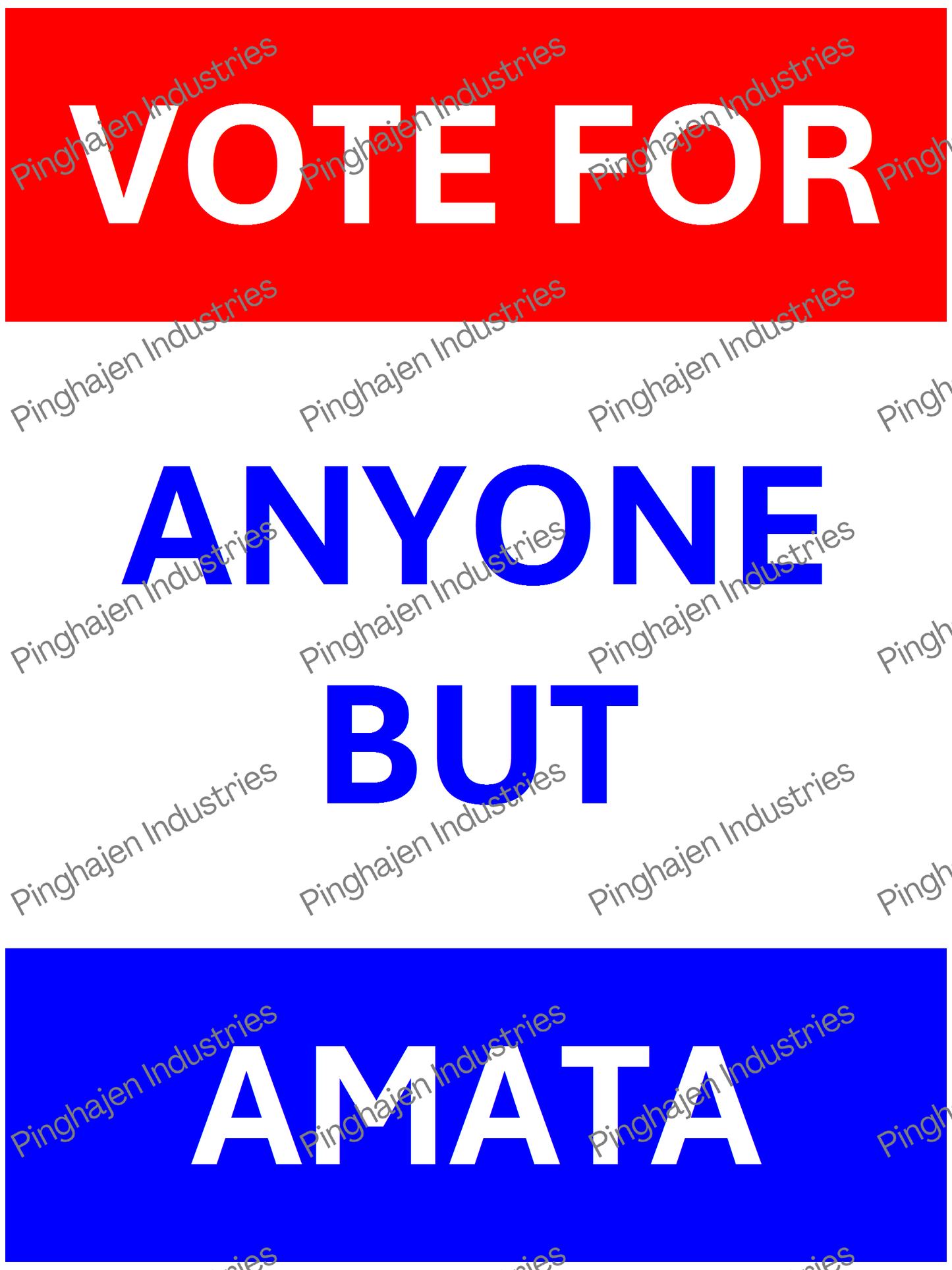 Vote for anyone but AMATA | Unisex Classic Tee | Gildan 5000