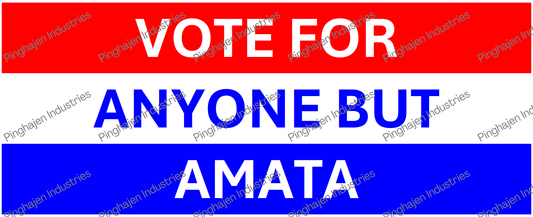 Vote for anyone but AMATA | White Glossy Mug