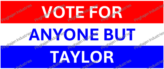 Vote for anyone but TAYLOR | White Glossy Mug