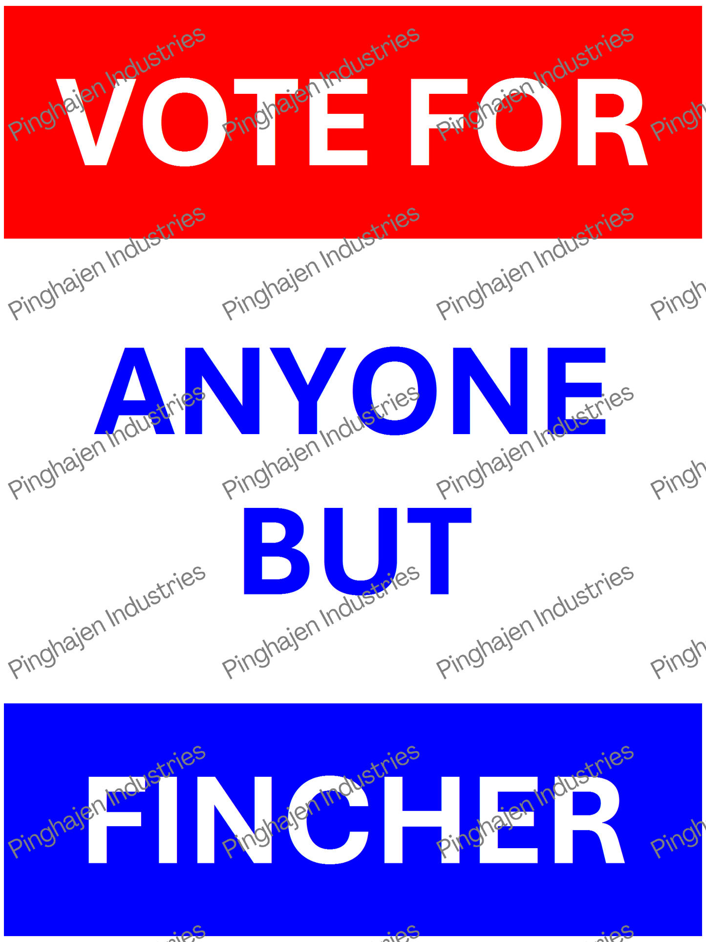 Vote for anyone but FINCHER | Unisex Classic Tee | Gildan 5000
