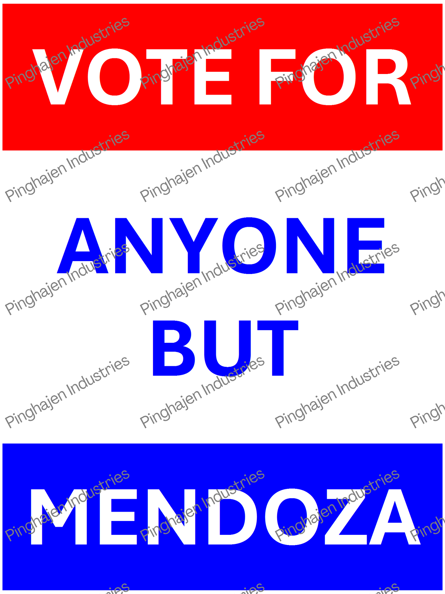 Vote for anyone but MENDOZA | Unisex Classic Tee | Gildan 5000