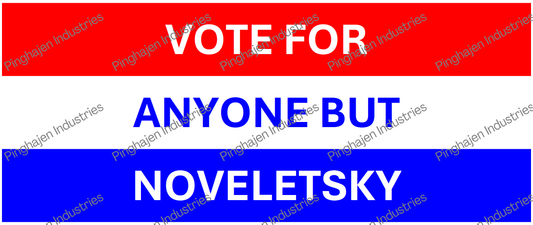 Vote for anyone but NOVELETSKY | White Glossy Mug