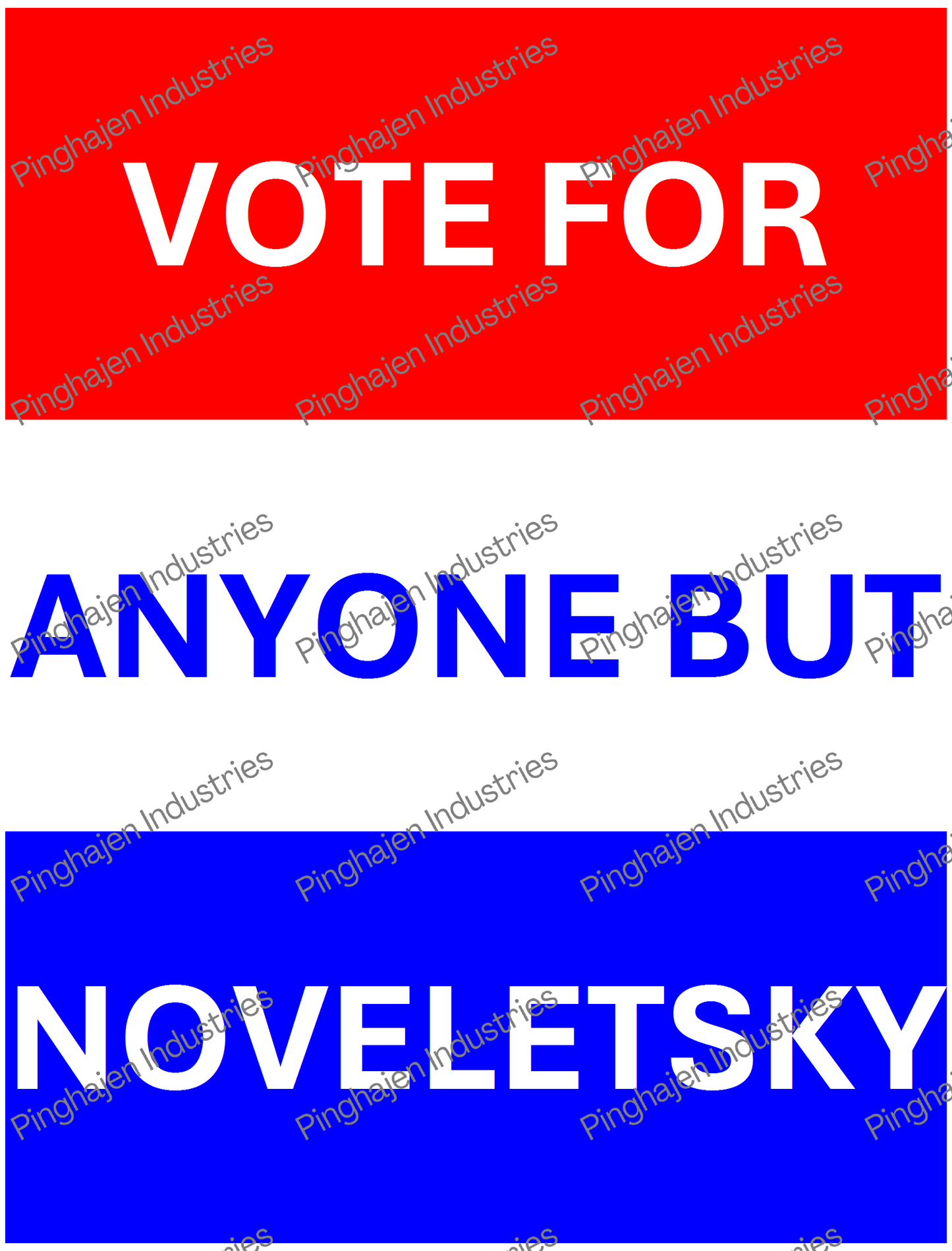 Vote for anyone but NOVELETSKY | Unisex Classic Tee | Gildan 5000