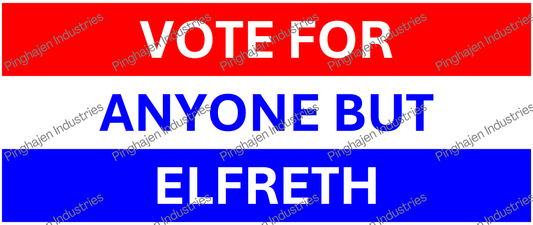 Vote for anyone but ELFRETH | White Glossy Mug