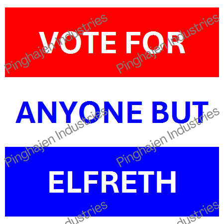 Vote for anyone but ELFRETH | Unisex Classic Tee | Gildan 5000