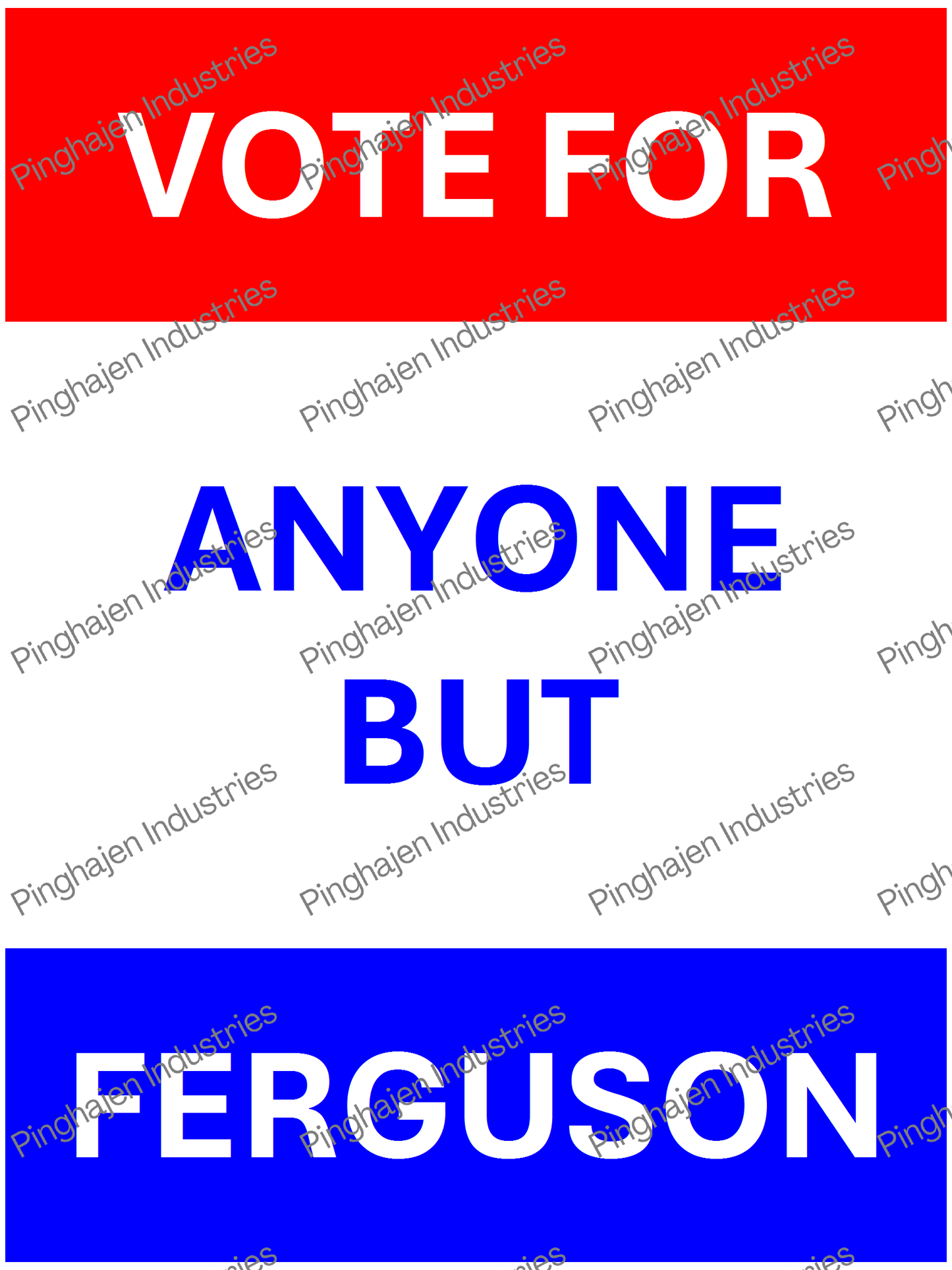 Vote for anyone but FERGUSON | Unisex Classic Tee | Gildan 5000