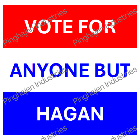Vote for anyone but HAGAN | Unisex Classic Tee | Gildan 5000