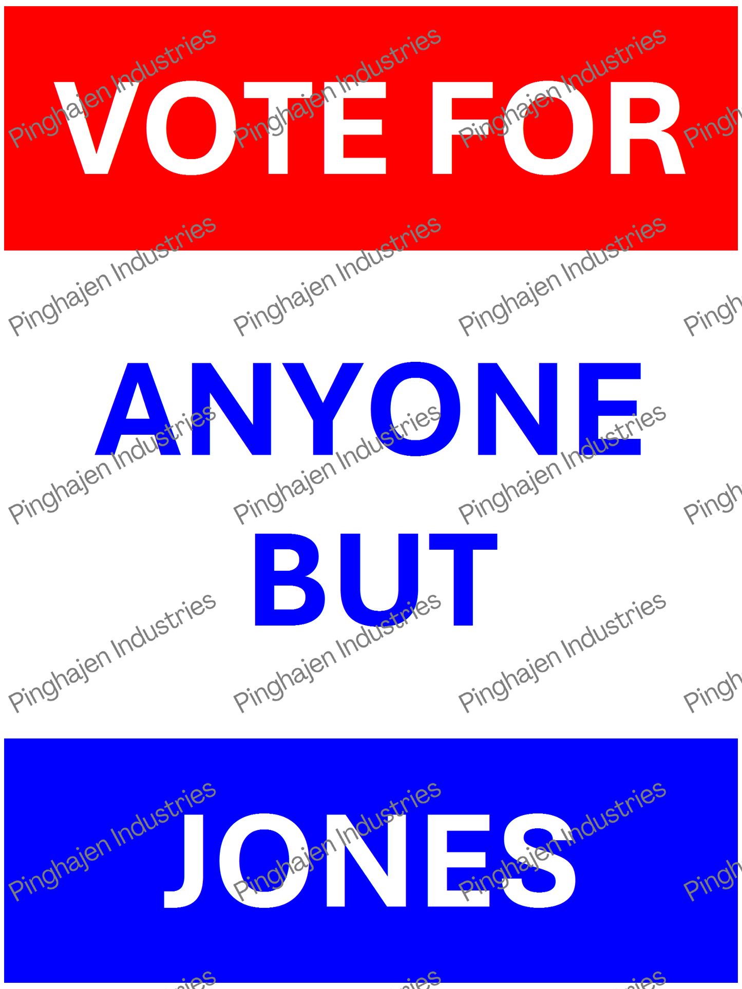 Vote for anyone but JONES | Unisex Classic Tee | Gildan 5000